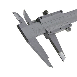 Штангенциркуль Калиброн ШЦ-1 125 мм шаг 0.05 мм с глубиномером (70447)