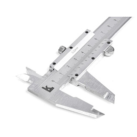 Штангенциркуль Калиброн ШЦ-1 150 мм шаг 0.02 мм с глубиномером (71869)