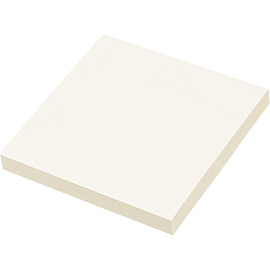 Стикеры Attache Simple 76x76 мм пастельные желтые (1 блок по 100 листов)