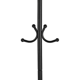 Вешалка напольная (стойка) Пико-4 на 5 персон (черный)