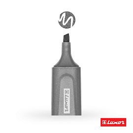 Текстовыделитель Luxor "Textliter Metallic" серебро, 1-5мм фото Текстовыделитель Luxor "Textliter Metallic" серебро, 1-5мм