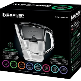 Фильтр-кувшин для очистки воды Барьер Гранд Нео 4.2 л (В011Р00) фото Фильтр-кувшин для очистки воды Барьер Гранд Нео 4.2 л (В011Р00)