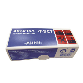 Аптечка первой помощи офисная ФЭСТ Мини (бокс пластиковый)