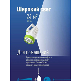 Фонарь светодиодный Космос Accu678Ex аккумуляторный фото Фонарь светодиодный Космос Accu678Ex аккумуляторный