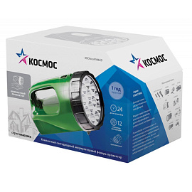Фонарь-прожектор светодиодный Космос Accu 9199LED аккумуляторный (KOCAccu9199LED) фото Фонарь-прожектор светодиодный Космос Accu 9199LED аккумуляторный (KOCAccu9199LED)