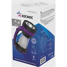 Фонарь-прожектор светодиодный Космос 2008M-LED аккумуляторный (KOCAP2008M-LED)