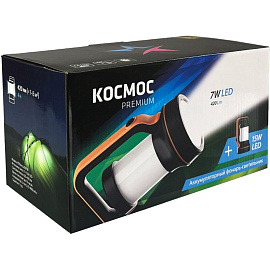Фонарь светодиодный кемпинговый Космос KOSAccu2007W аккумуляторный