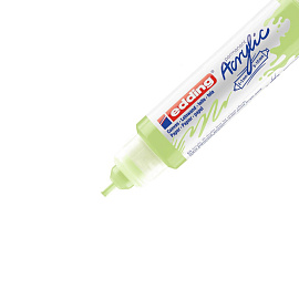 Маркер акриловый Edding 3D 5400/917 двухсторонний зелёный (толщина линии 2-10 мм)