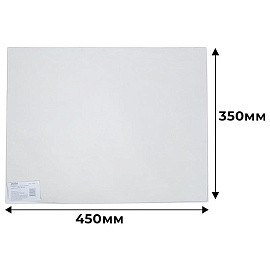 Коврик на стол Attache Economy 350x450 мм прозрачный