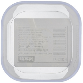 Подставка-стакан для канцелярских принадлежностей Attache Оffice прозрачная 10x7x7 см