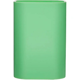 Подставка-стакан для канцелярских принадлежностей Attache Selection зеленая 10x7x7 см