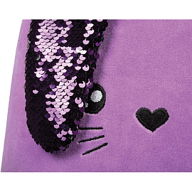 Ранец Комус Класс (№1 School) Basic Bunny анатомический сиреневый с двумя отделениями