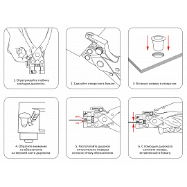 Люверсы для дыроколов KW-Trio золотистые диаметр 4.8 мм (250 штук в упаковке) фото Люверсы для дыроколов KW-Trio золотистые диаметр 4.8 мм (250 штук в упаковке)