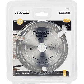 Диск пильный для УШМ по дереву Vira Rage 125 мм (594225)