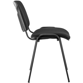 Стул офисный Easy Chair ИЗО/ISO чёрный ткань металл чёрный (1332050)
