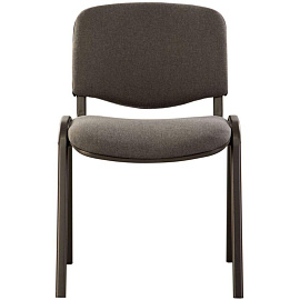 Стул офисный Easy Chair ИЗО/ISO серый ткань металл чёрный (1332051)