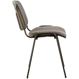 Стул офисный Easy Chair ИЗО/ISO серый ткань металл чёрный (1332051)