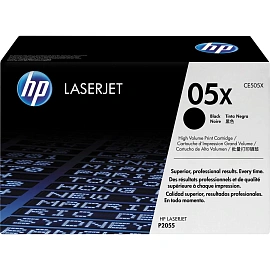 Картридж лазерный HP 05X CE505X черный оригинальный повышенной емкости фото Картридж лазерный HP 05X CE505X черный оригинальный повышенной емкости