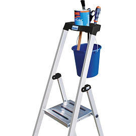 Стремянка алюминиевая 7 ступеней Krause Safety 128973