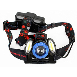 Фонарь налобный светодиодный Ultraflash E1334 аккумуляторный (13904)