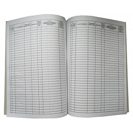 Журнал регистрации измерения температуры сотрудников (96 листов, скрепка, обложка картон)