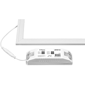 Светильник панельный светодиодный Feron AL2113 36Вт 2900Лм 4000К IP40 настенно-потолочный встраиваемый опал (28769)