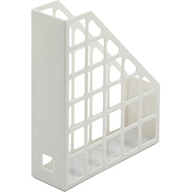 Лоток вертикальный для бумаг 75 мм Attache Line пластиковый серый