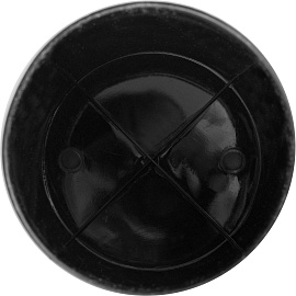 Подставка-стакан для канцелярских принадлежностей Attache Line черная 10x8x8 см