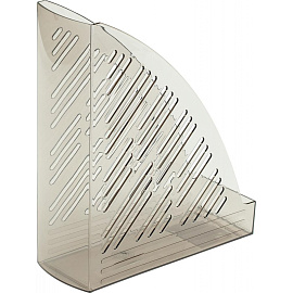 Лоток вертикальный для бумаг 85 мм Attache серый пластиковый