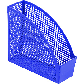 Лоток вертикальный для бумаг 75 мм (105 мм) Attache Офис Класс пластиковый синий