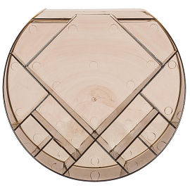 Подставка-органайзер для канцелярских принадлежностей Attache Форум 12 отделений коричневая 10x17.5x17.5 см