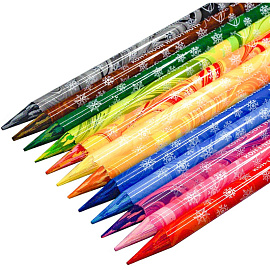 Карандаши цветные Koh-i-Noor Progresso Magic 12 карандашей 12 цветов круглые