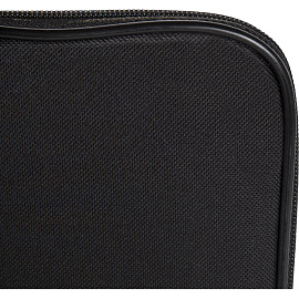 Папка-портфель тканевая Attache A4 черная (36x2x27 см, 1 отделение) ручка из тесьмы