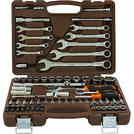 Набор инструмента автомобильный Ombra OMT82S 82 предмета