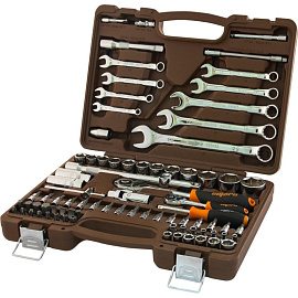 Набор инструмента автомобильный Ombra OMT82S 82 предмета