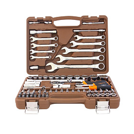 Набор инструмента автомобильный Ombra OMT82S12 82 предмета