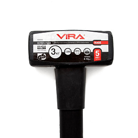 Кувалда 3000 г фибергласовая ручка VIRA RAGE 903000 (903000)