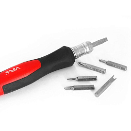 Отвёртка для точных работ Vira с набором бит (30 предметов, 305081)