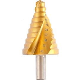 Сверло ступенчатое 9-36 мм HSS Matrix 72358