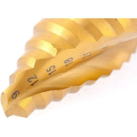 Сверло ступенчатое 9-36 мм HSS Matrix 72358