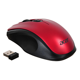 Мышь беспроводная Acer OMR032 черно-красная (ZL.MCEEE.009)