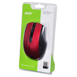 Мышь беспроводная Acer OMR032 черно-красная (ZL.MCEEE.009)
