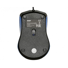 Мышь проводная Acer OMW011 черно-синяя (ZL.MCEEE.002)