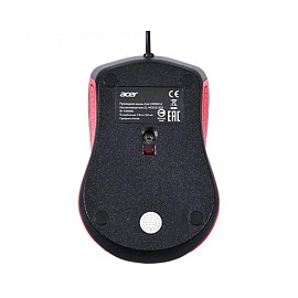 Мышь проводная Acer OMW012 черно-красная (ZL.MCEEE.003)