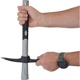 Кирка Matrix с фибергласовой обрезиненной рукояткой 400 г (21828)