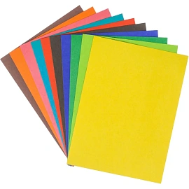 Картон цветной Hobby Time (А5, 10 цветов, 10 листов, немелованный) фото Картон цветной Hobby Time (А5, 10 цветов, 10 листов, немелованный)