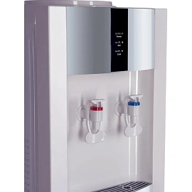 Кулер для воды Ecotronic Экочип V21-L белый/серебристый (нагрев и охлаждение)