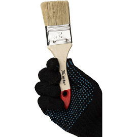 Кисть малярная плоская Matrix из натуральной щетины 50x11 мм (82530)