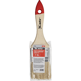 Кисть малярная плоская Matrix из натуральной щетины 50x11 мм (82530)