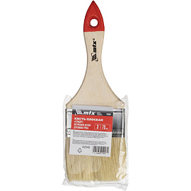 Кисть малярная плоская Matrix из натуральной щетины 75x11 мм (82540)